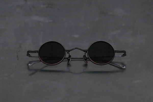 Rigards retro bronze frame gray sheet glasses RG1018TI